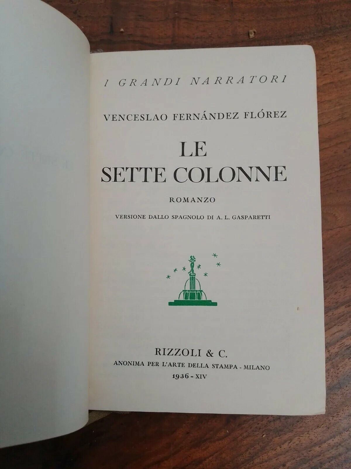 18 Volumes, The great narrators, Rizzoli, 1930s-40s