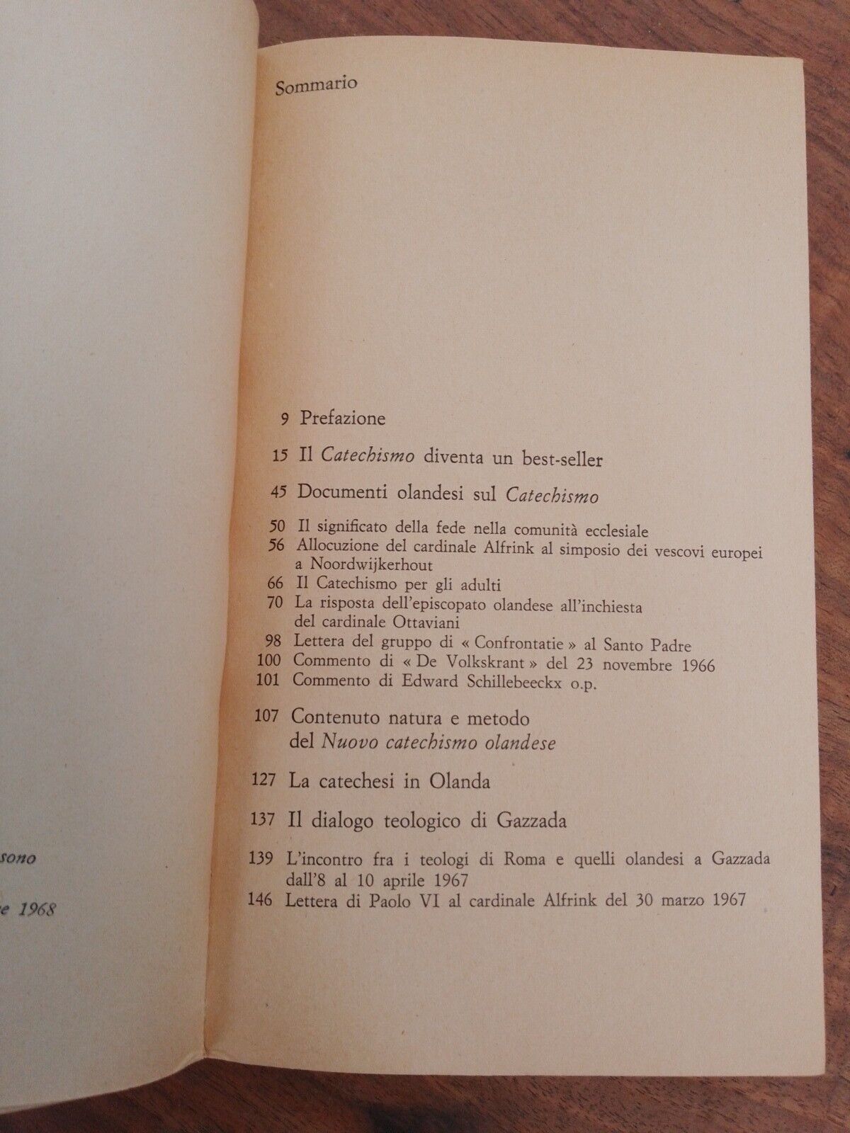 Le Dossier du Catéchisme Néerlandais - Oscar Mondadori - 1968 + article