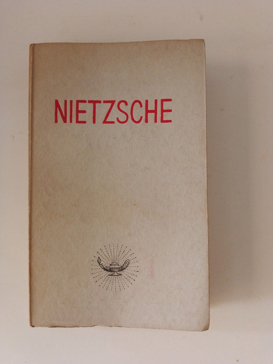 Nietzsche, édité par E. Paci, Garzanti, 1940