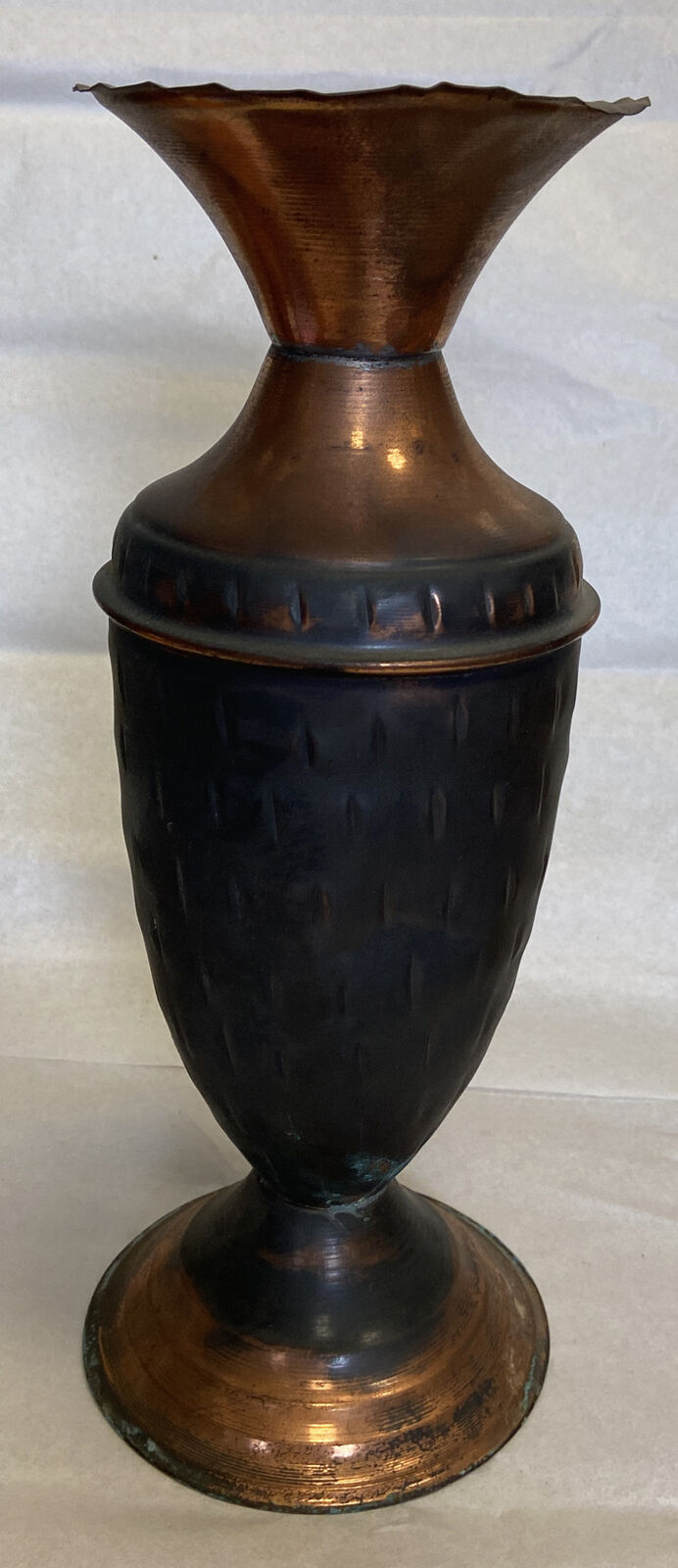 Copper Flower Vase