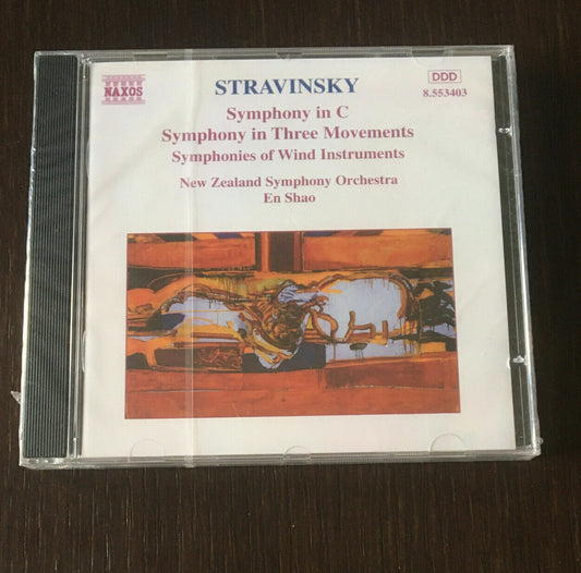 CD Stravinsky:New Zealand Symphony Orchestra En Shao