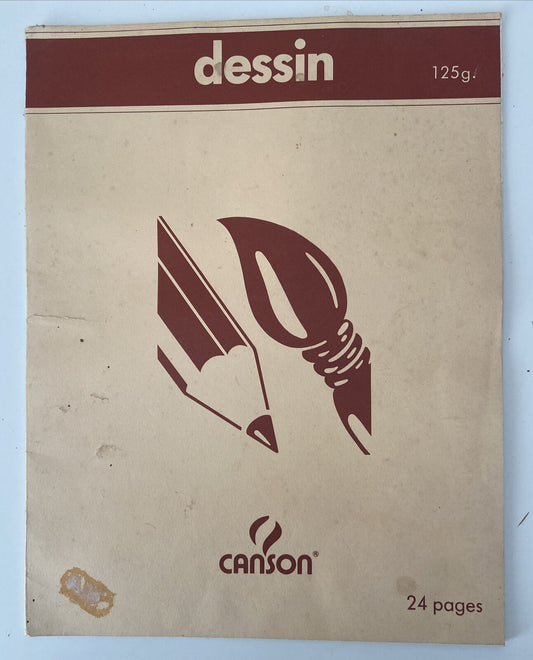 Les Cahiers De Dessin Canson -24 Pages 125g