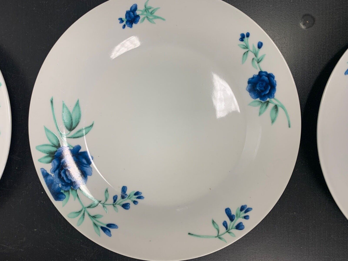 Set of 6 Tempo porcelain plates 