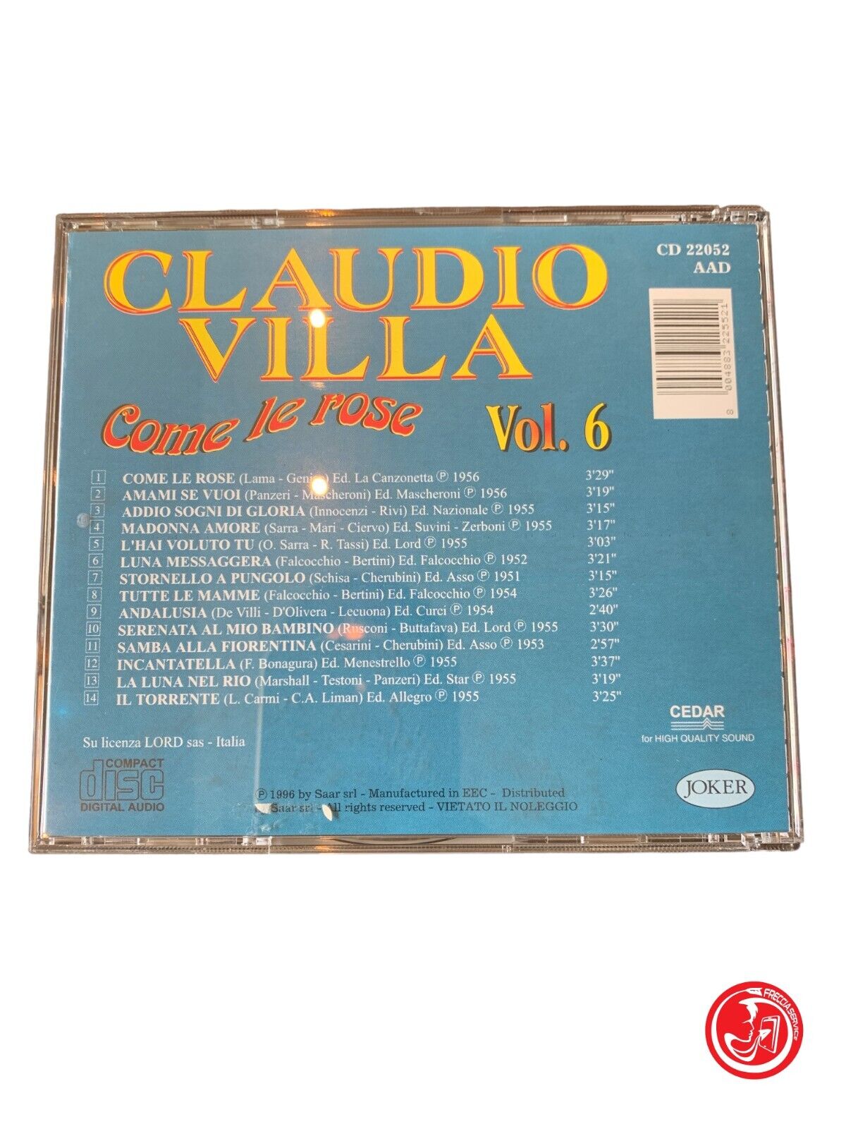 Claudio Villa - Like roses Vol.6