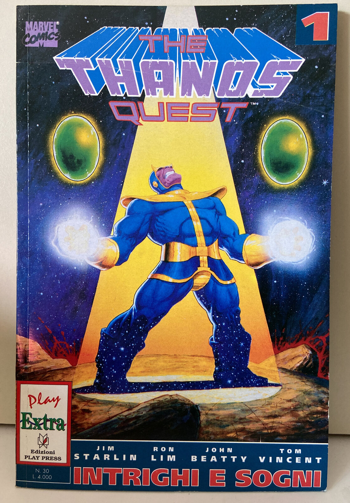 The Thanos Quest Intrigues And Dreams Editions Play Press