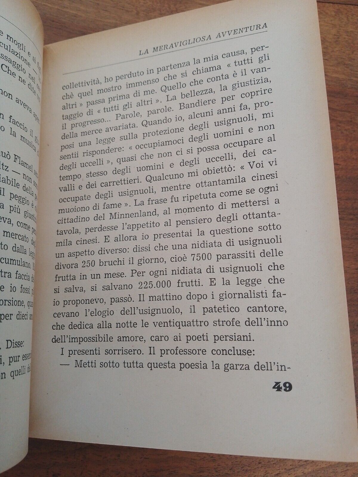 La meravigliosa avventura, Pitigrilli, Sonzogno, 1948