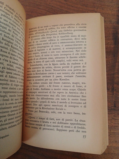 Les 10 jours qui ont secoué le monde, J. Reed, éd. Intégrale de Longanesi, 1946