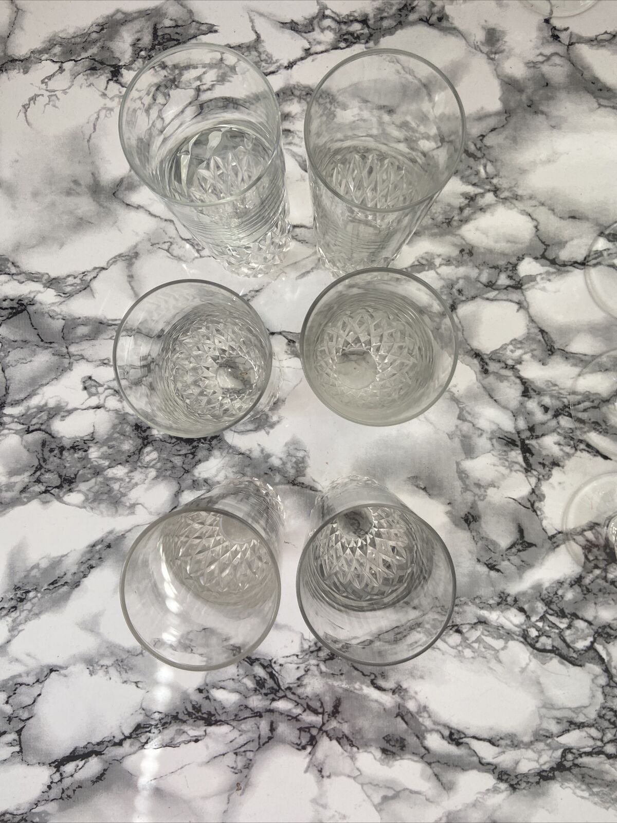 Verres en cristal (12 pièces)