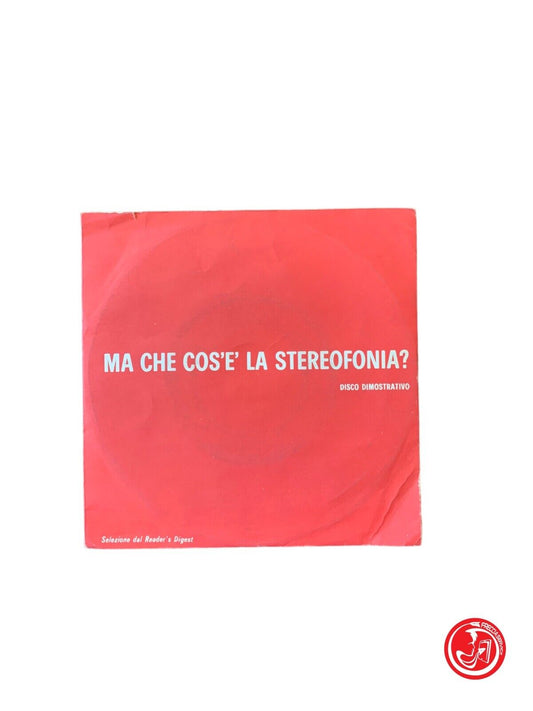 No Artist - Ma Che Cos'È La Stereofonia?