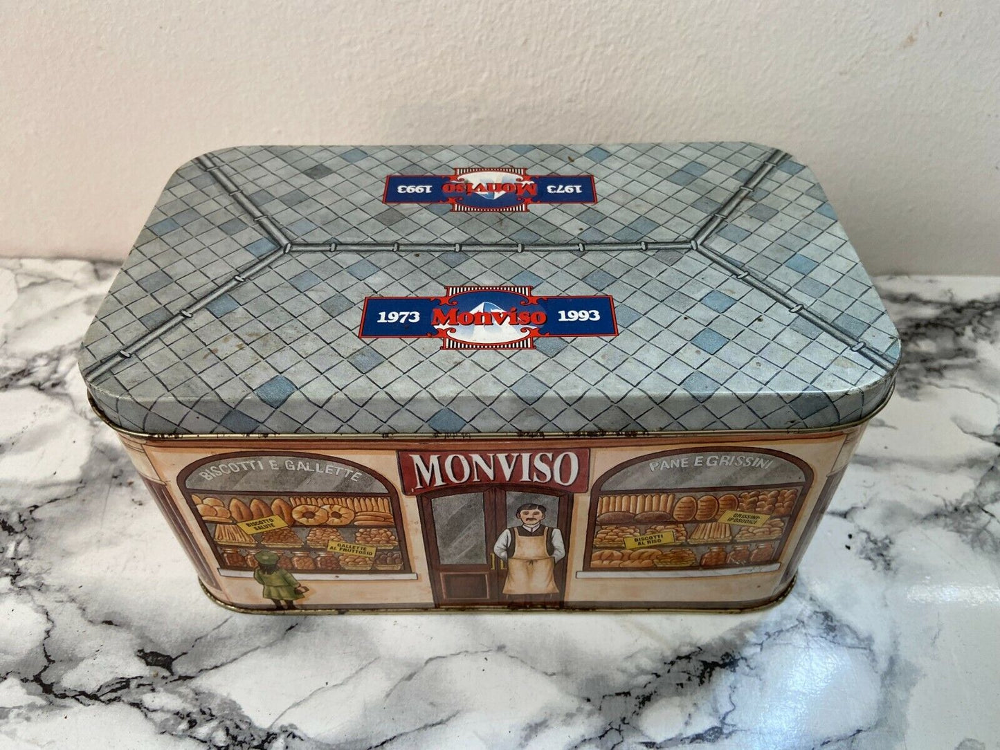 Monviso tin box 1973-1993