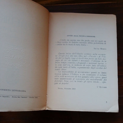 LE OPERE LIRICHE SPIEGATE AL POPOLO, C. de Dolcetti, CAPPELLI, 1956