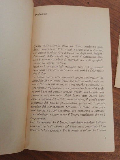 Il Dossier del catechismo olandese - Oscar Mondadori - 1968 + articolo