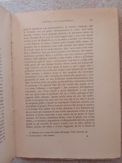 Lettres de famille à ses frères, G. Baretti, Società Subalpina Editrice, 1941