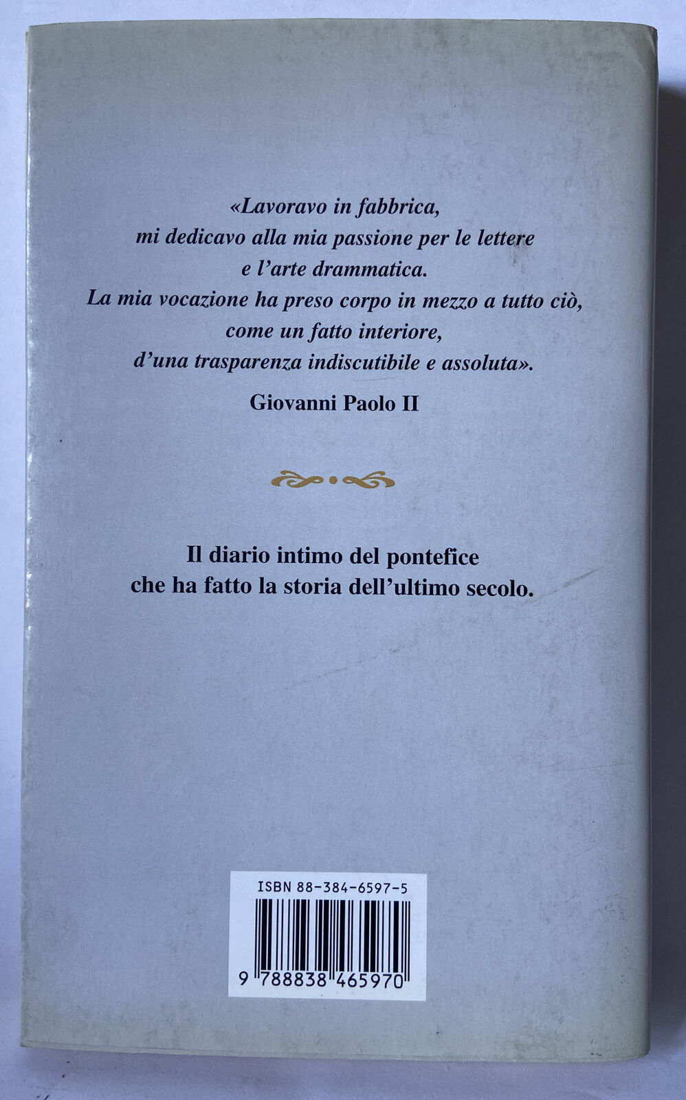 Jean-Paul II. Autobiographie du coeur