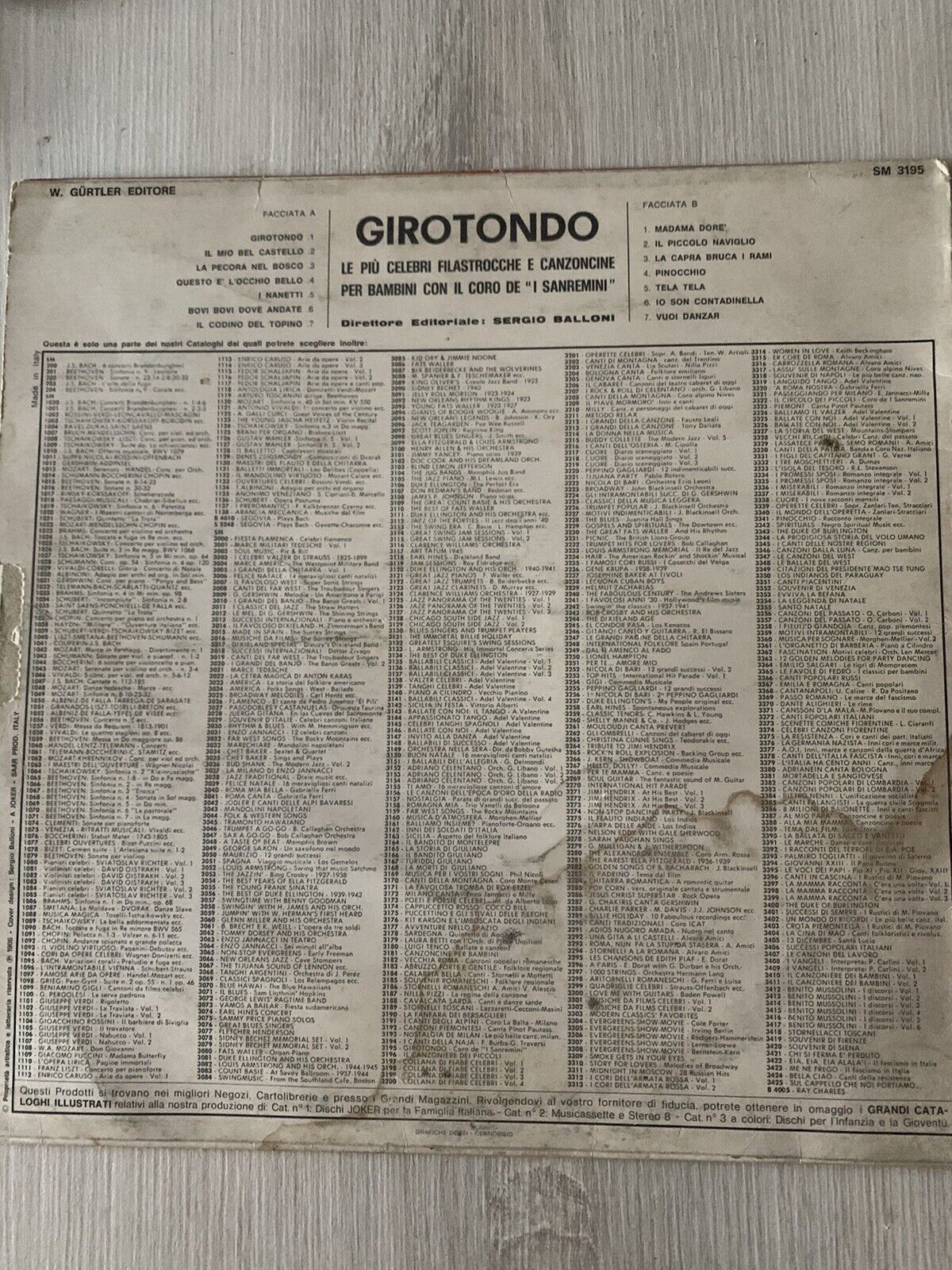 Girotondo - la chorale Sanremini