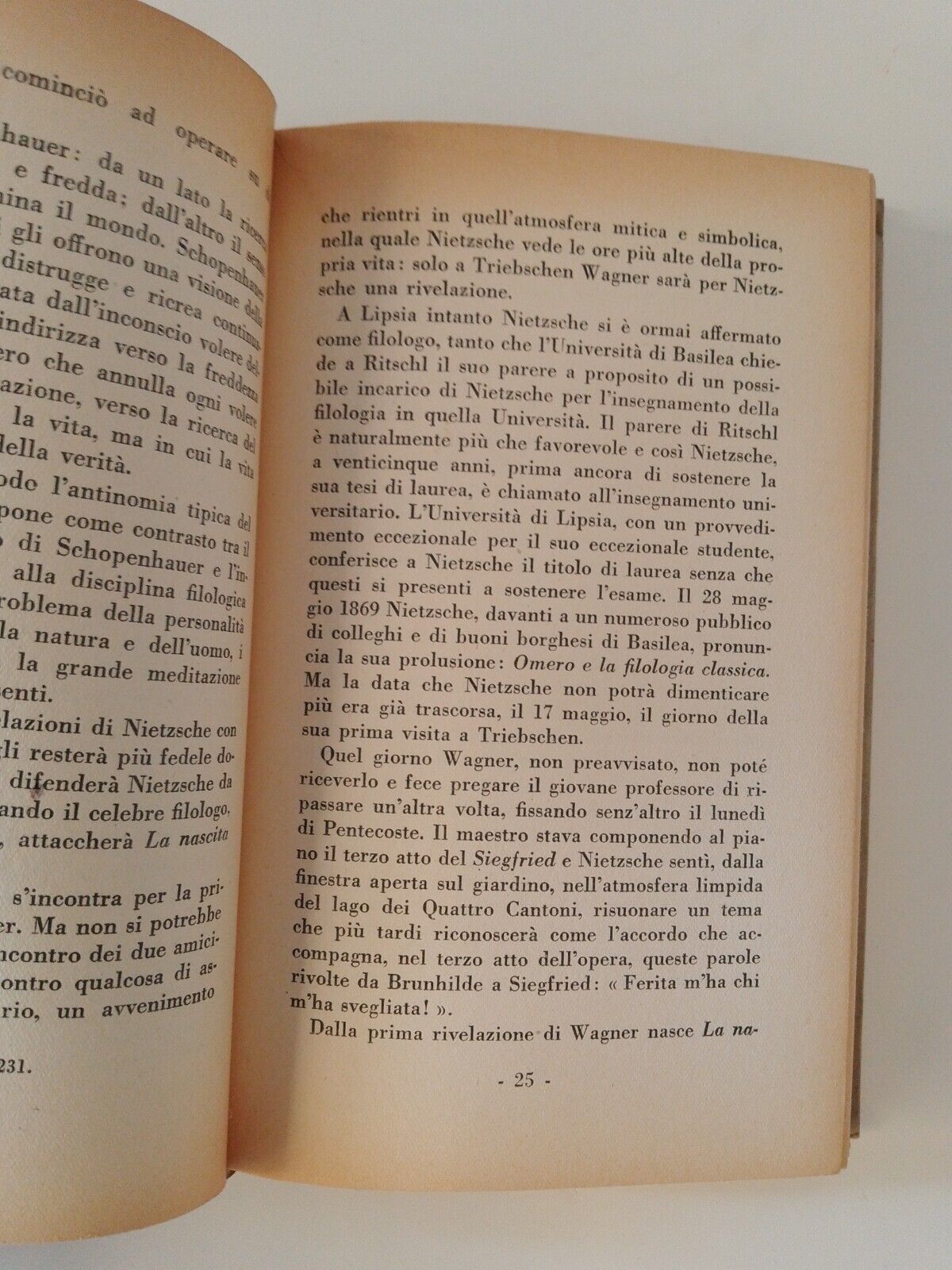 Nietzsche, édité par E. Paci, Garzanti, 1940