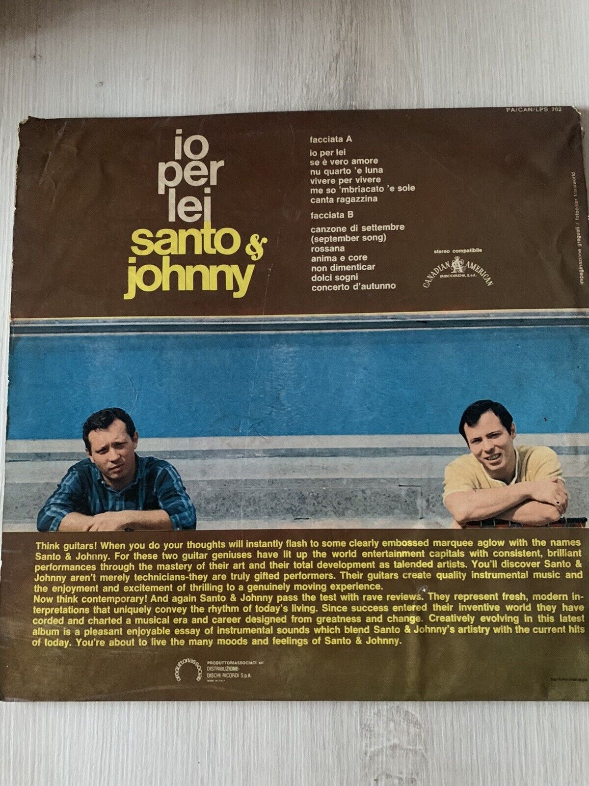 Santo & Johnny - Io per lei