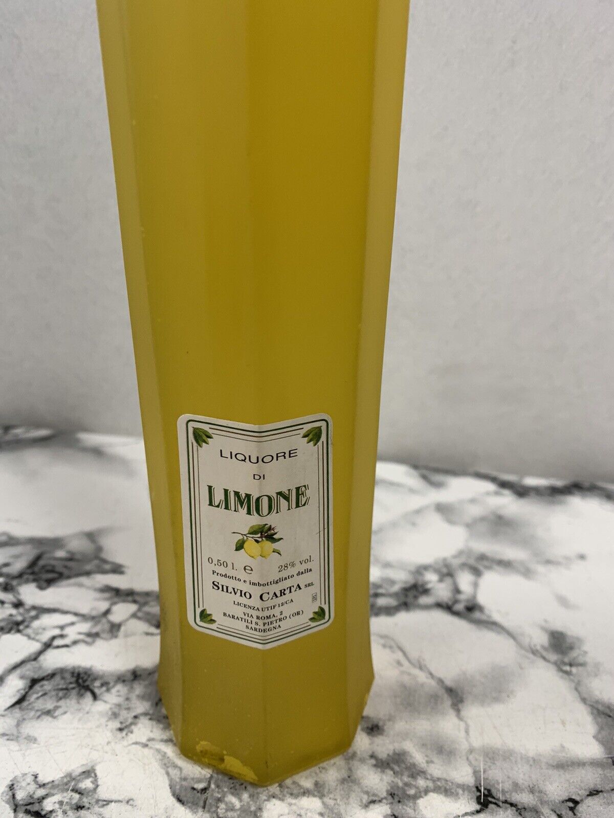 Bouteille Limoncello Silvio Carta