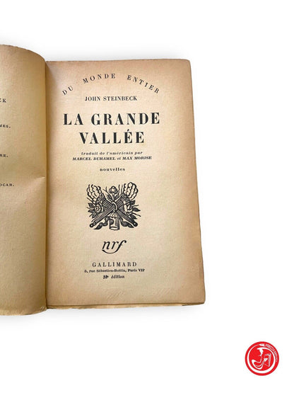 La grande Vallée - J. Steinbeck - Gallimard, 3e édition, 1946