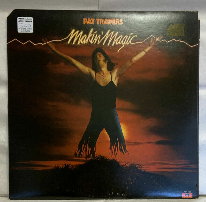 Vinyle Pat Travers • faire de la magie 