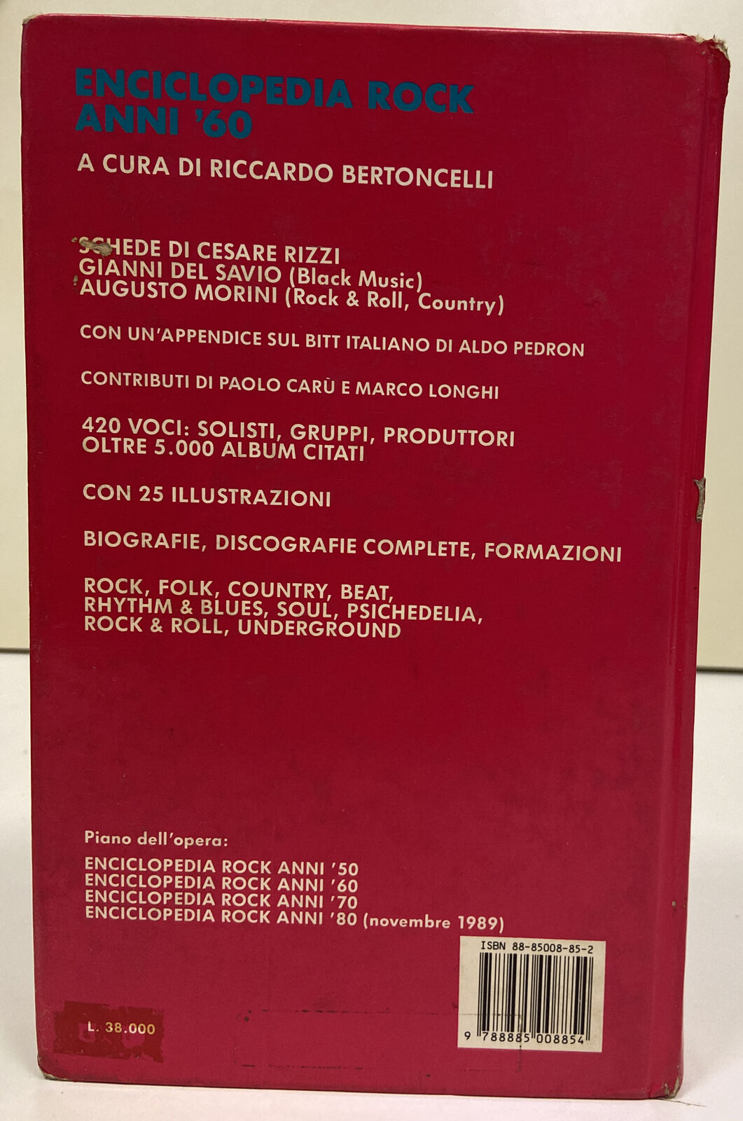 Enciclopedia • Rock anni ‘60 • A cura di Riccardo Bertoncelli