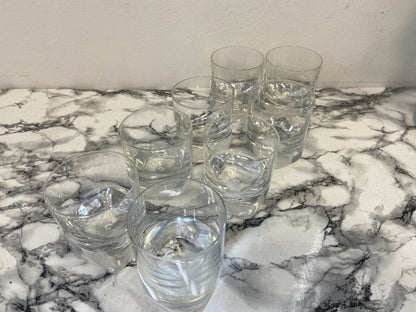 Bicchieri in vetro pesante ( servizio da 8 pz )