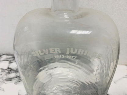 Bottiglia vuota Silver Jubilee 1952- 1977