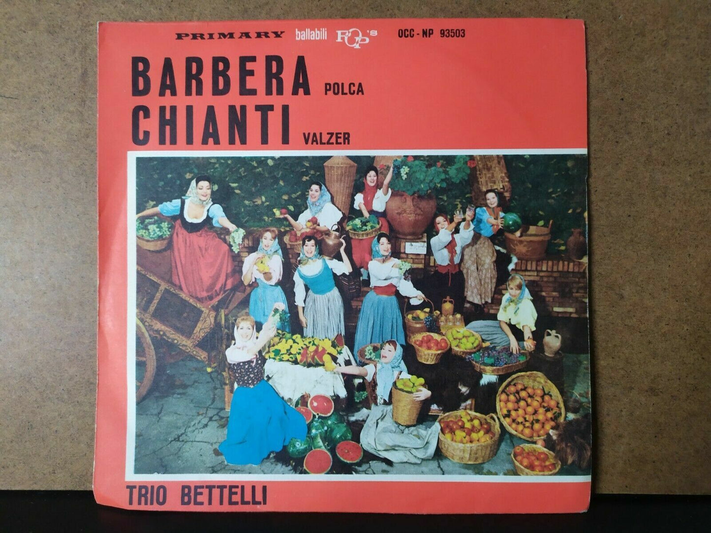 Trio Bettelli / Barbera - Chianti