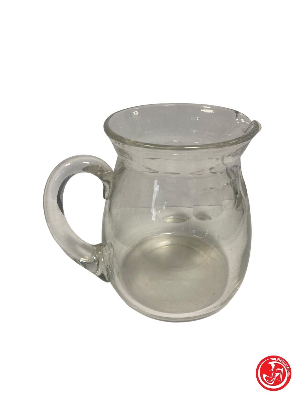 Brocca in vetro per l'acqua