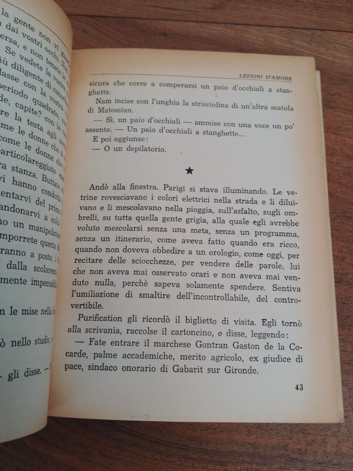 Lezioni d'amore, Pitigrilli, Sonzogno, 1948