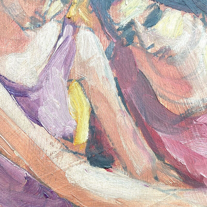 Dipinto olio su tela Sergio Putatti '63
