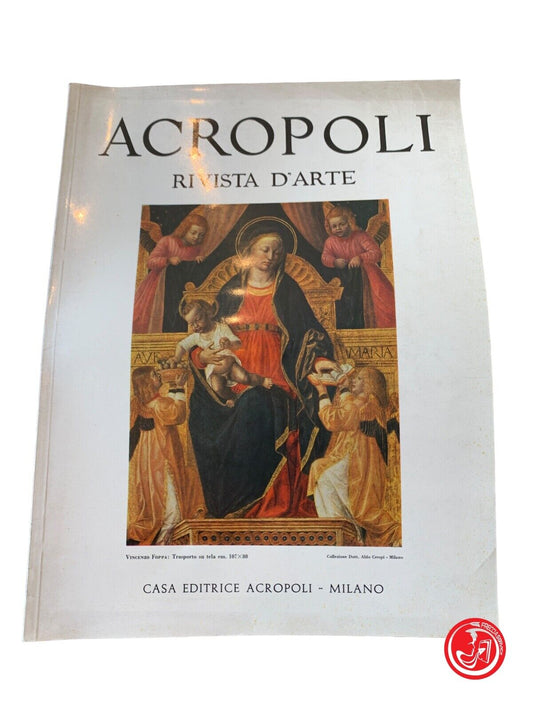 Revue Acropoli Art - Maison d'édition Acropoli Milan
