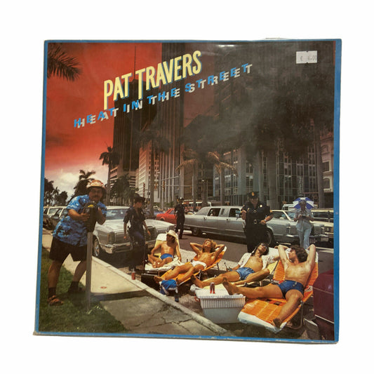 Vinyle Pat Travers Chaleur Dans La Rue 