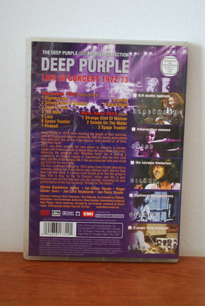 Deep Purple Live in Concert 72/73 DVD