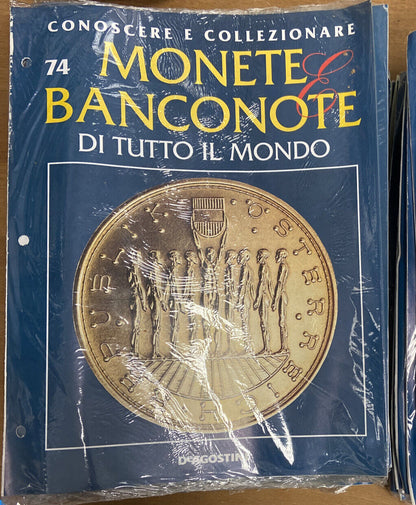 67 schede conoscere e collezionare Monete e Banconote... - De Agostini
