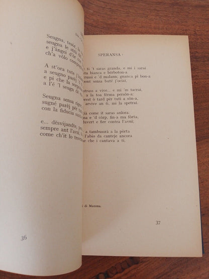 Le pì bele poesie, Nino Costa, Torino, 1949 + raccolta di poesie