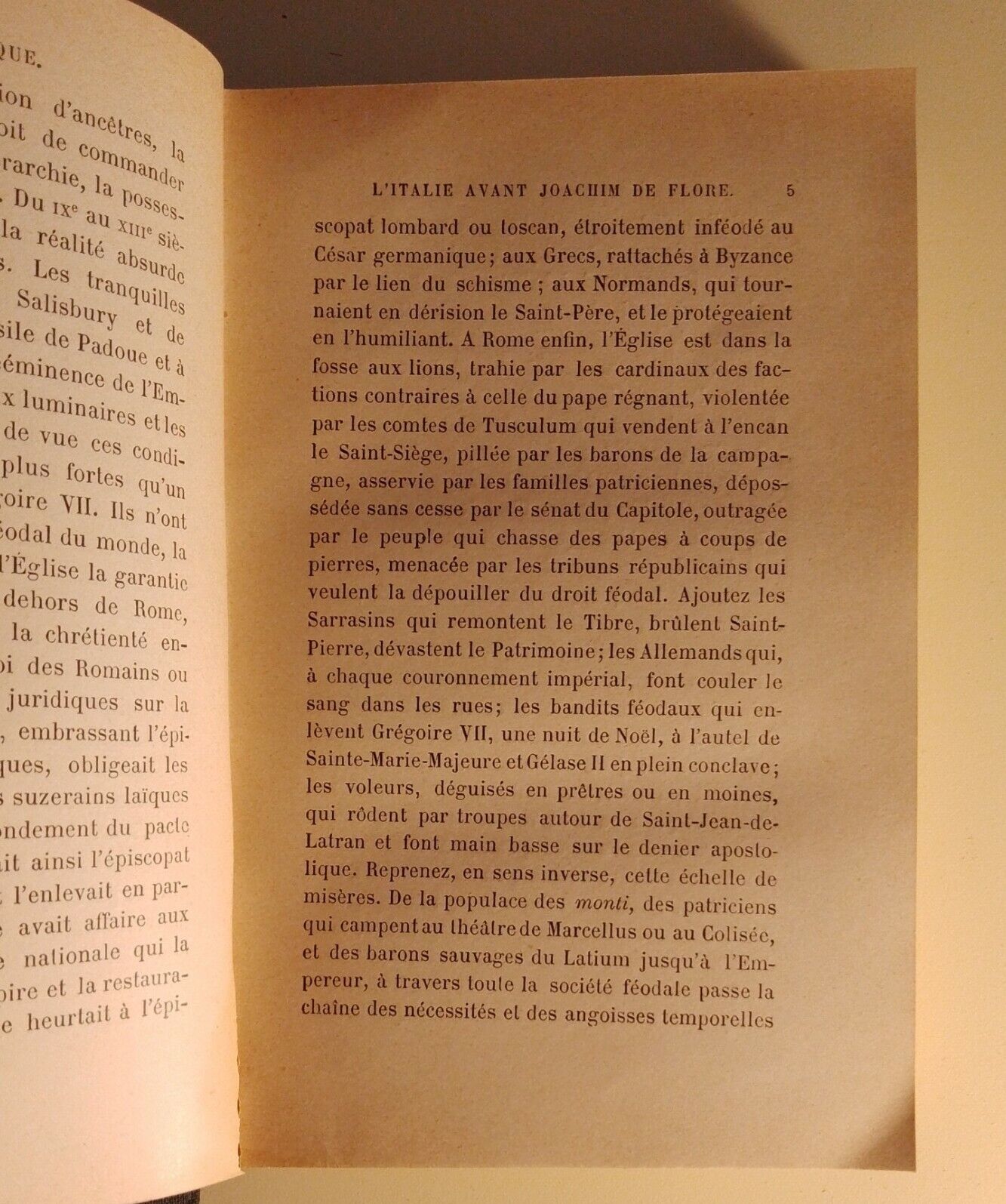 L'Italie Mystique - Emile Gebhart - Hachette, Paris, 1893