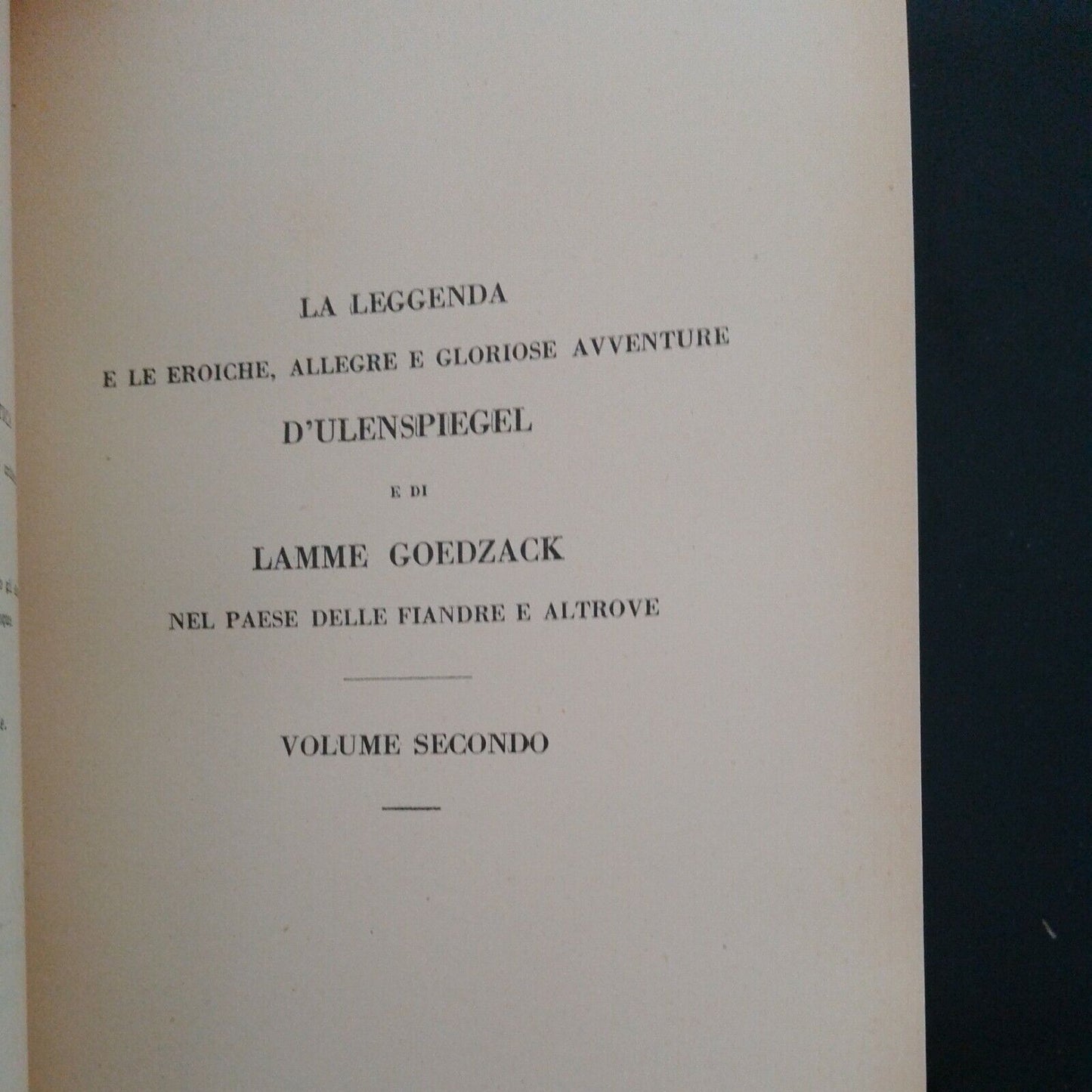 LA LEGGENDA D'ULENSPIEGEL E DI LAMME GOEDZACK, vol.1-2, C. DE COSTER, 1921