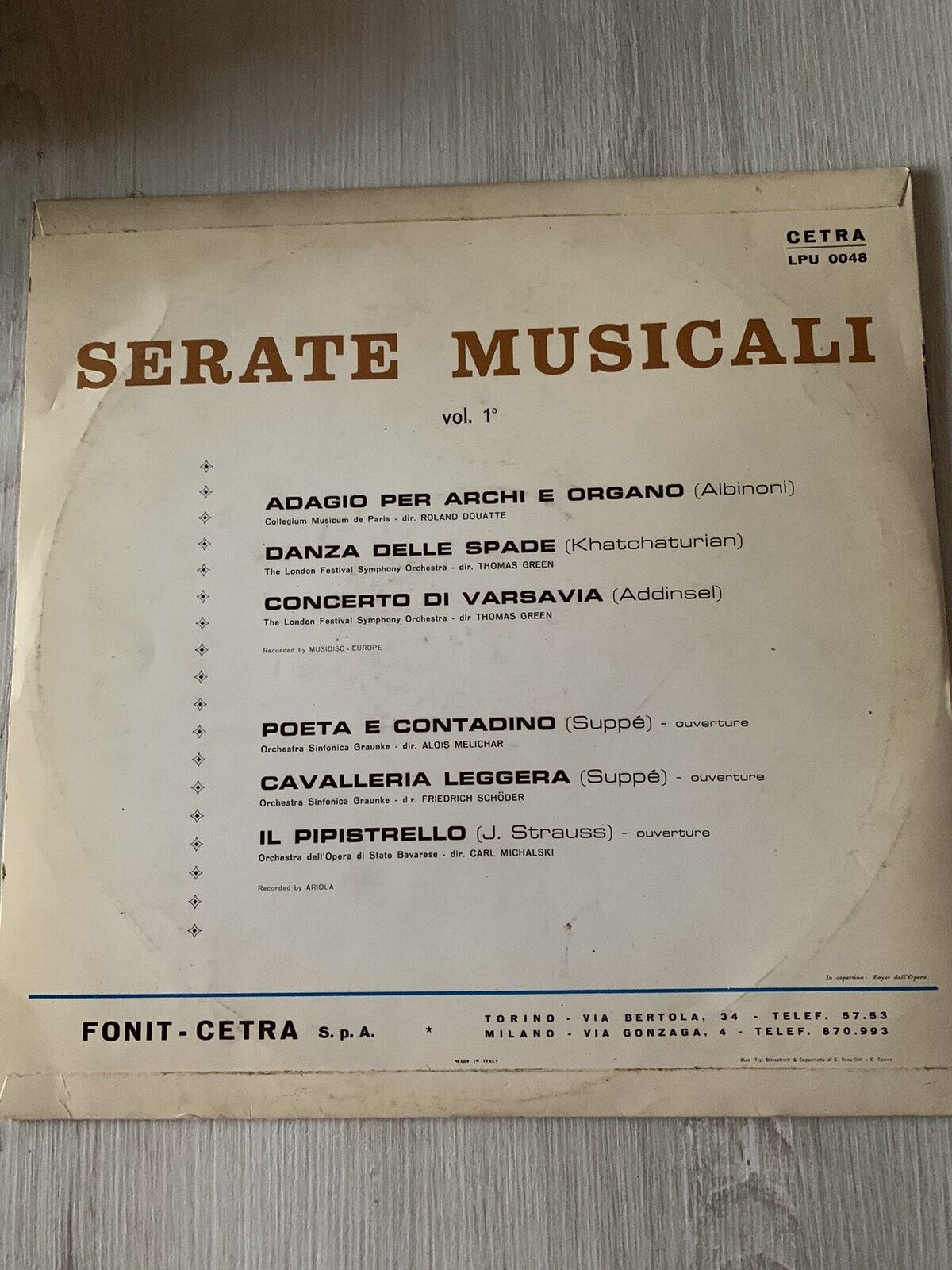 Serate musicali Vol. 1