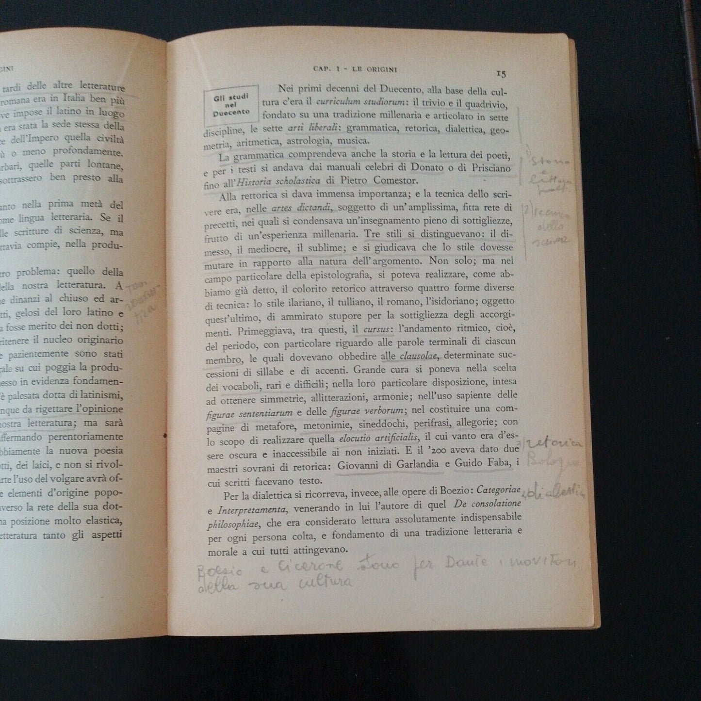 LITTÉRATURE ITALIENNE, DESSIN HISTORIQUE PETROCCHI G. -RICCI PG LE MONNIER, 1963