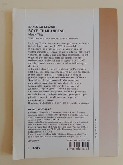 Boxe Thaï - M.De Cesaris - Ed. Méditerranée