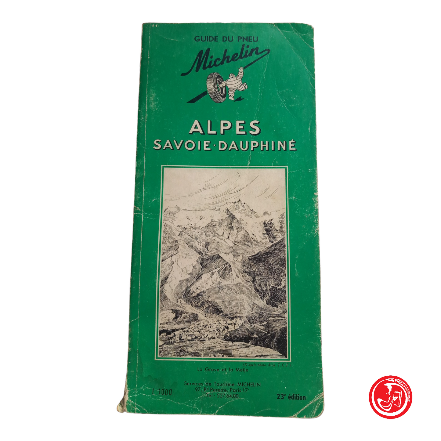 Michelin tourist guide ALPES SAVOIE-DAUPHINE French edition