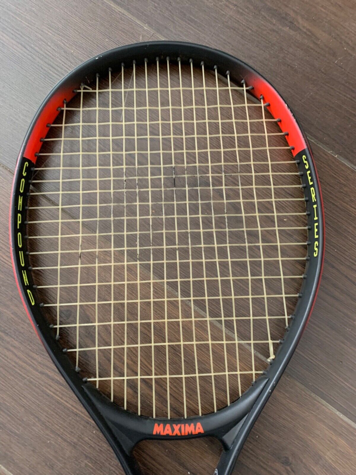 Vintage Maxima tennis racket 