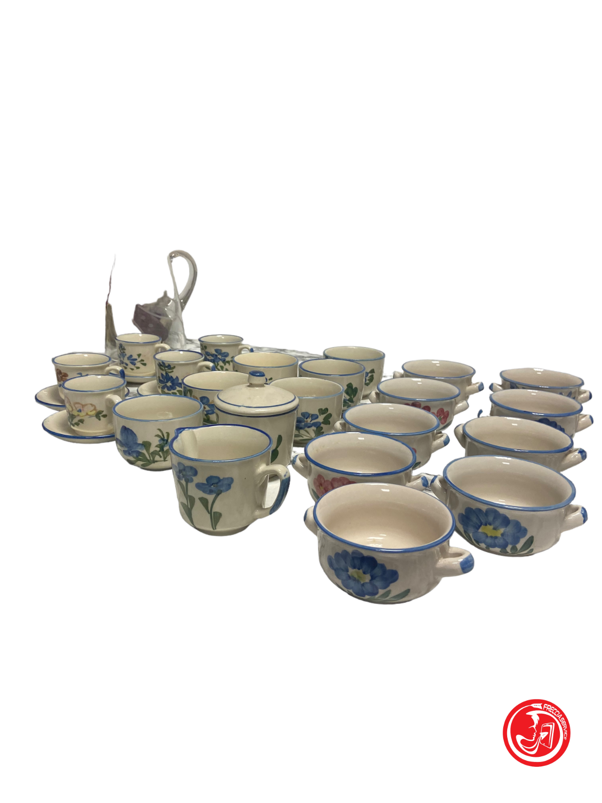 Ceramic tea set