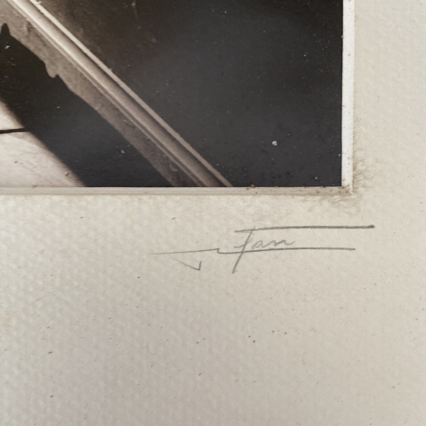 Photo française signée