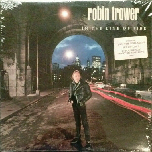 Vinyle Robin Trower ‎– Dans La Ligne De Feu 