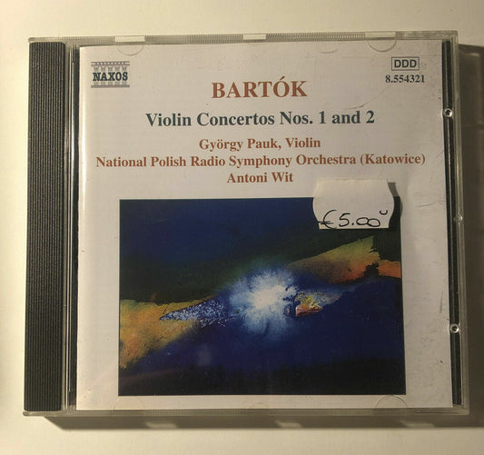 Violinkonzerte 1 und 2 von Gyorgy Pauk