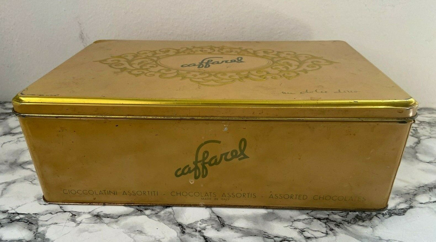 Caffaril tin box