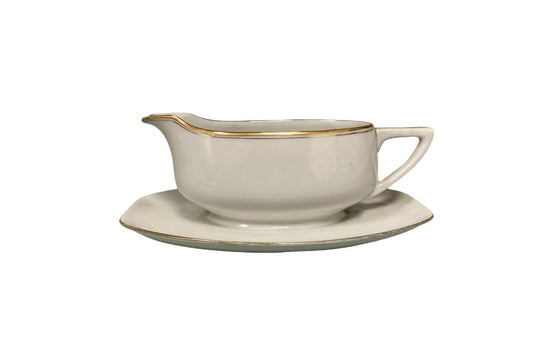 Richard Ginori ceramic gravy boat