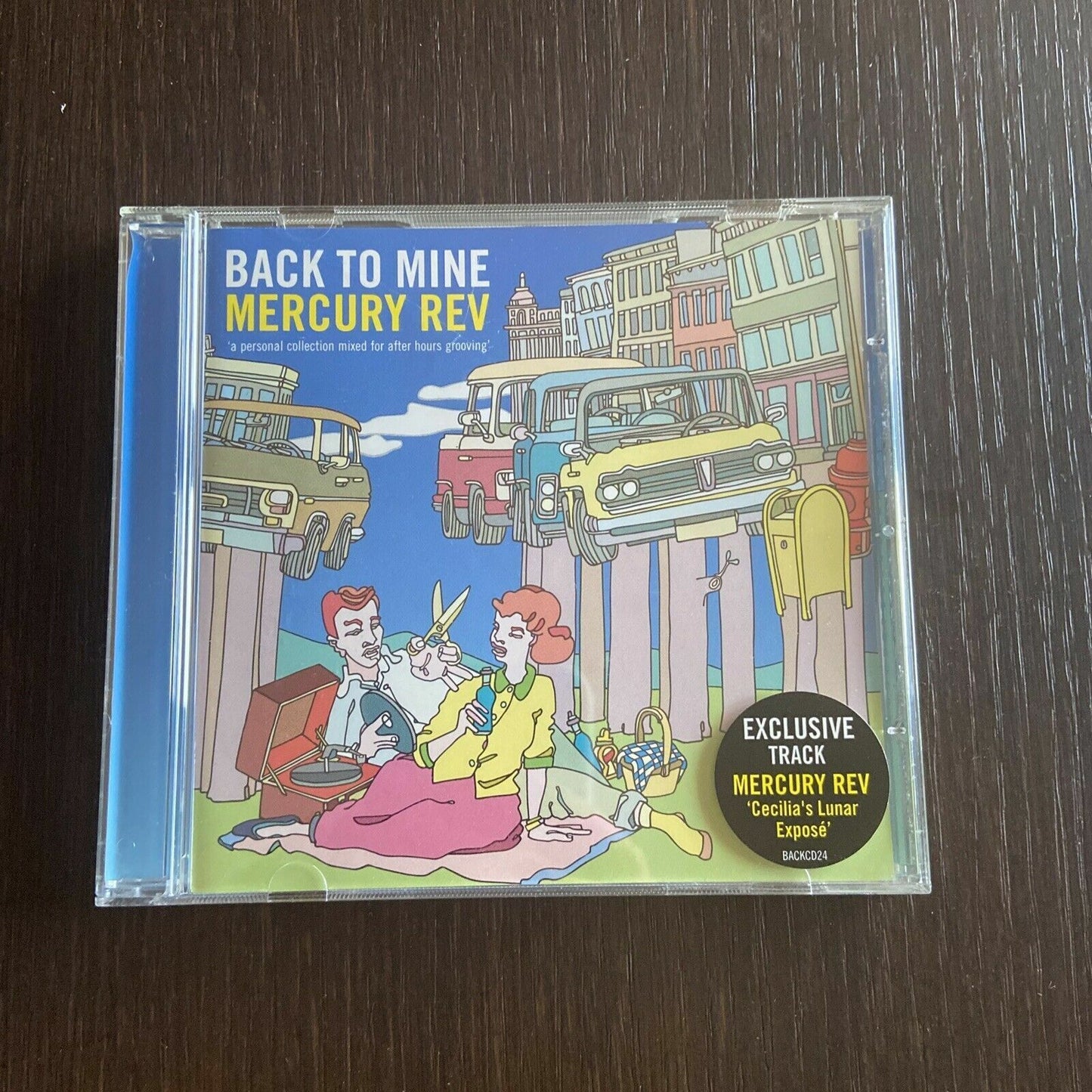 CD BACK TO MINE - MERCURVY REV